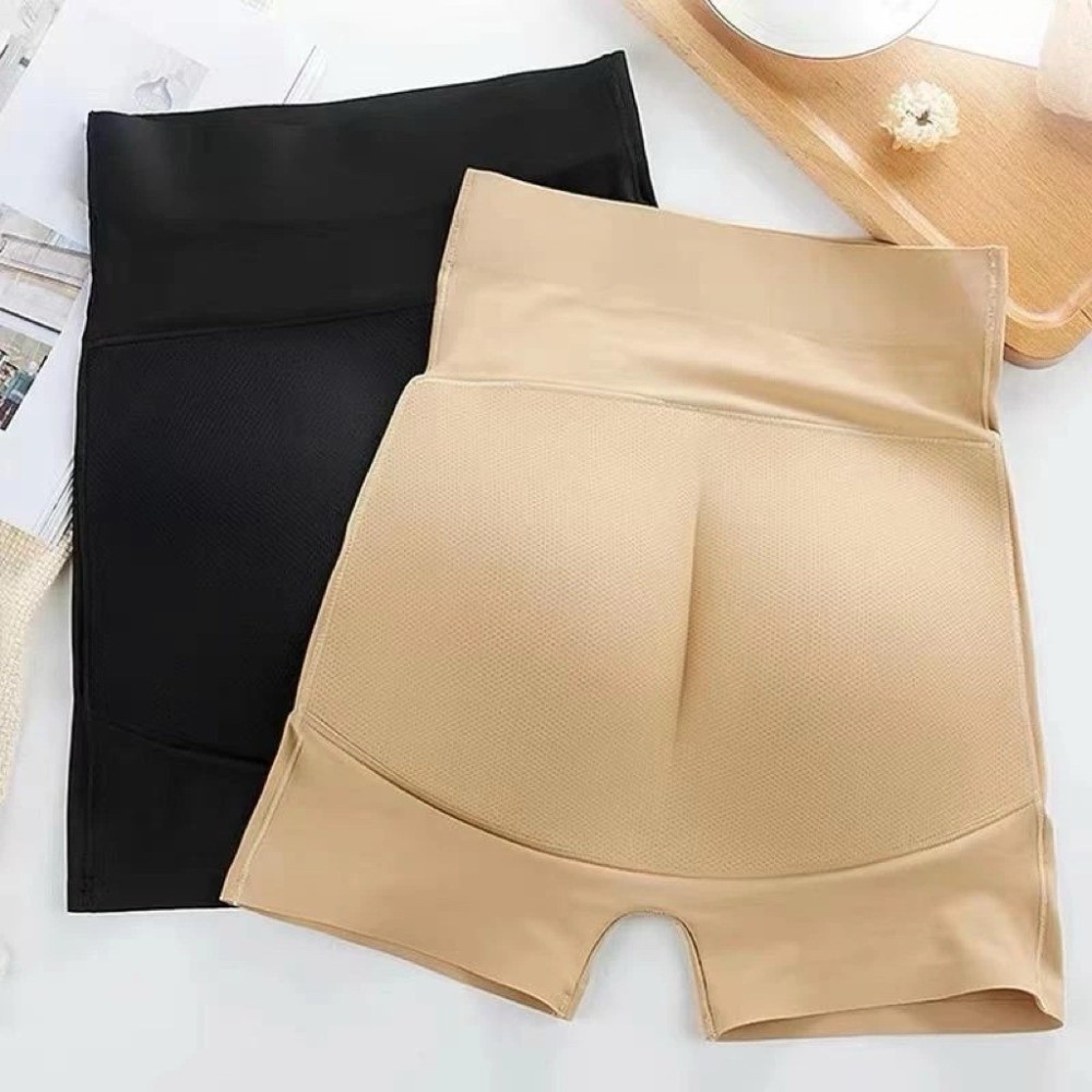 Seamless Fake Butt Pad Body Shaper Butt Hip Lifter High-waisted Enhancer Hip Pants Slimming Thigh-lifting Girdle Underwear