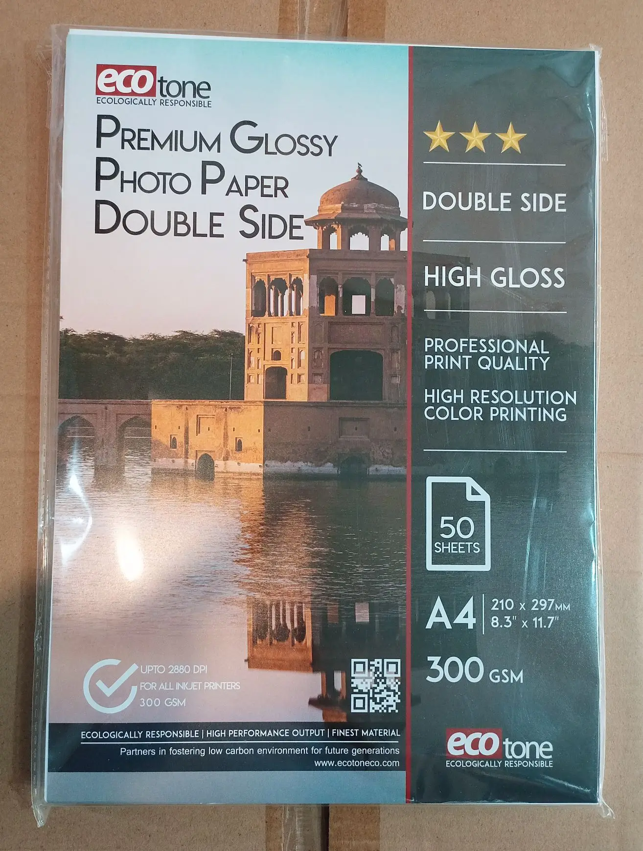 double sides coated 300g glossy a4