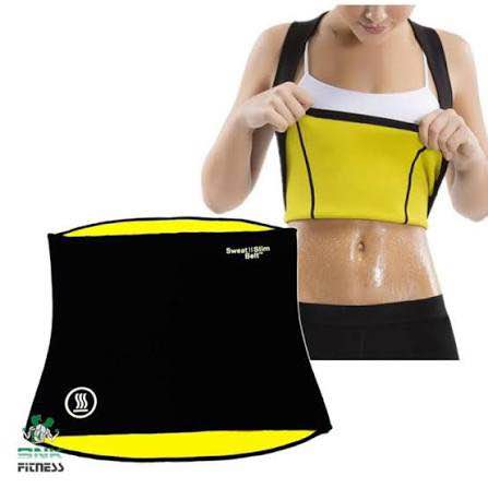 Hot Slim Belt for Men & Women – Waist Trainer Sweat Belt | Tummy Fat Burner, Slimming & Weight Loss Support