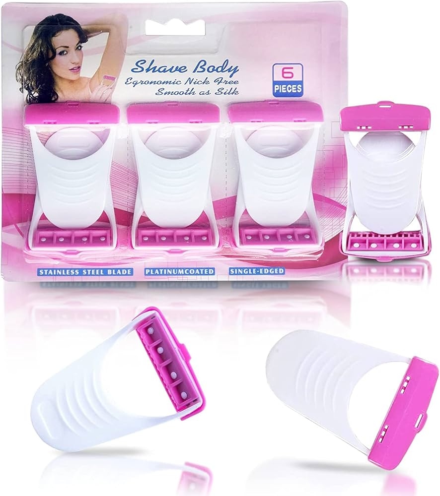 Panmah Sofit Razor Platinum Coated Single Edged for Women Smooth Shaving Comfortable Grip
