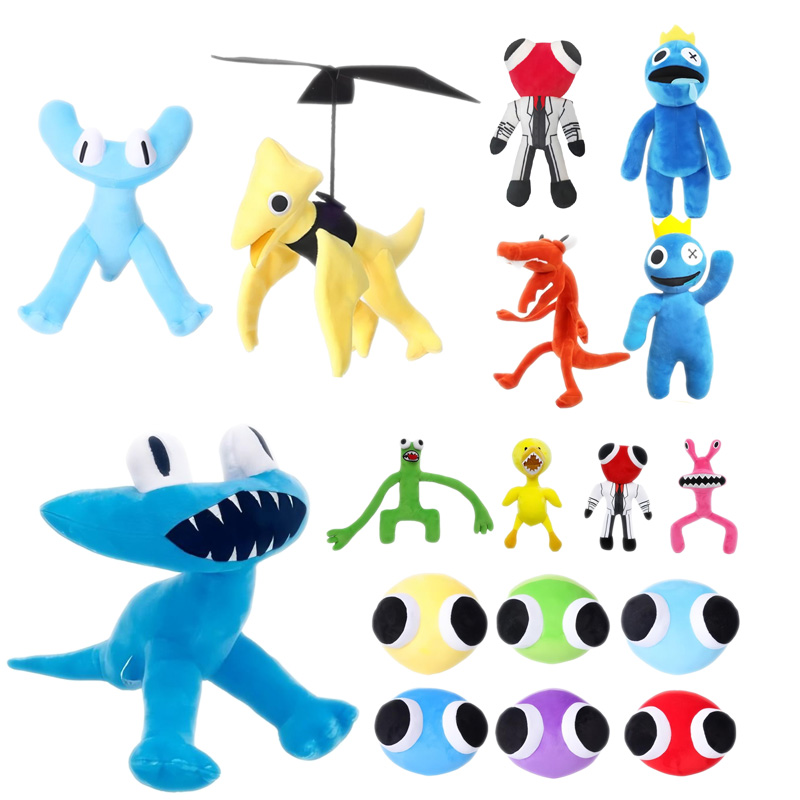 Purple Rainbow Friends Chapter 2 Cartoon Character Soft Plush and Garten Of Banban Plush Toy Doll halloween  Kids Plush Toy
