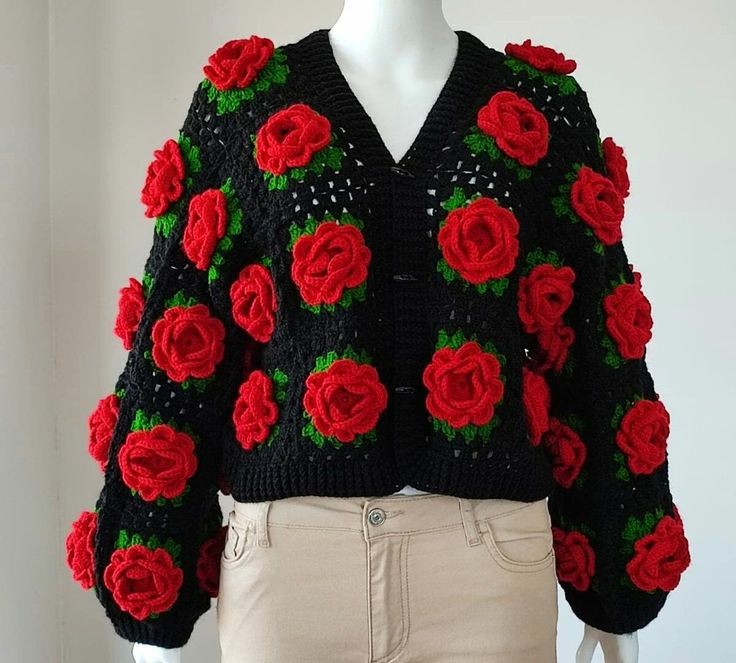 handmade cardigan ,crochet cardigan, crochet sweater