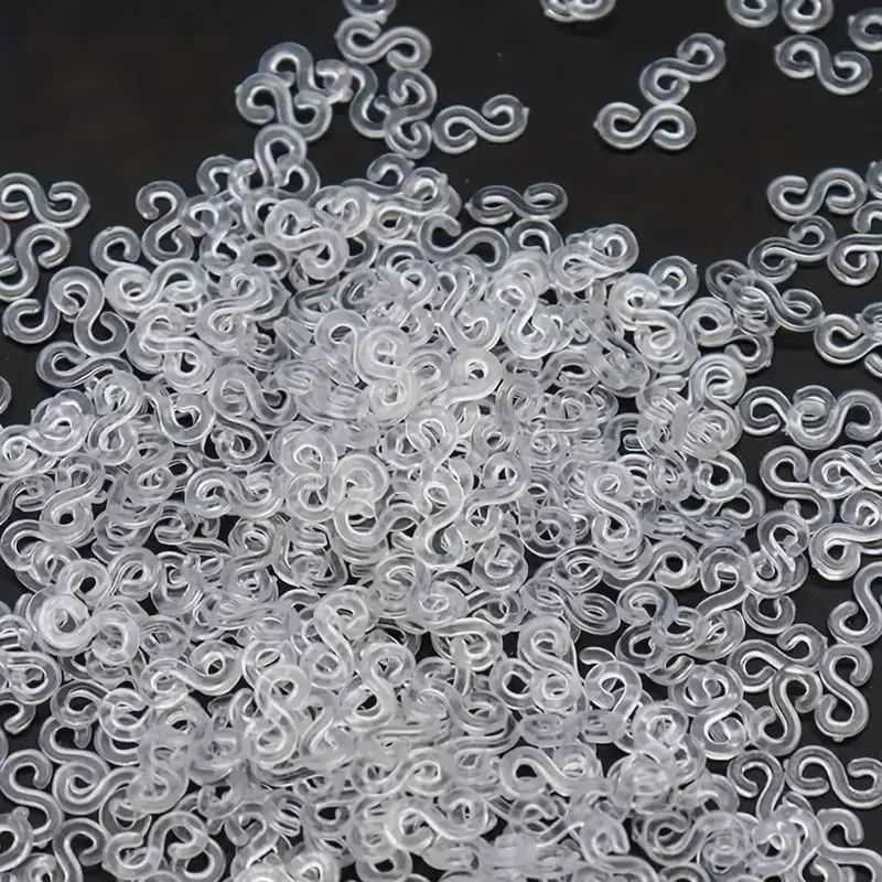 S-Clips For Loom Rubber Band (250 Pcs)