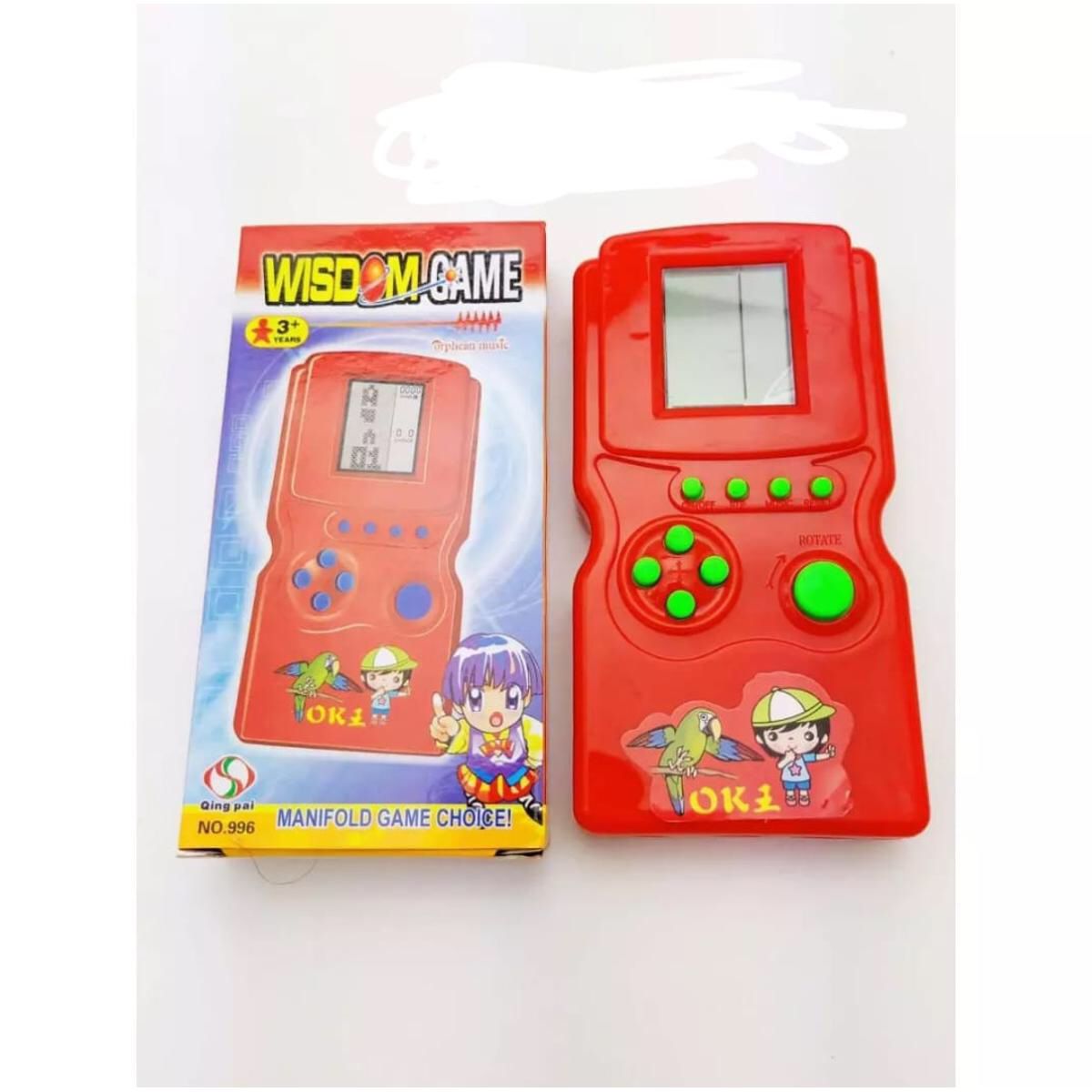 Brick Game Console for Kids – 9999-in-1 Classic Handheld Video Game (Pack of 1, Random Color)