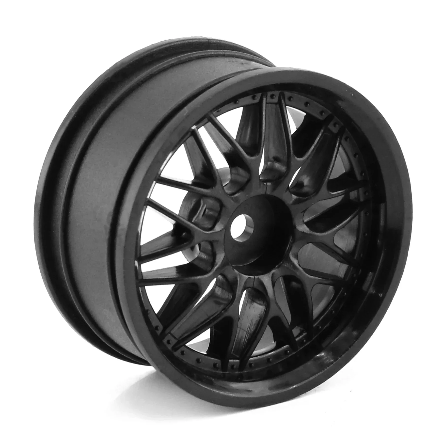 4PCS 52mm 1/10 RC Drift Wheel Rims Hubs for Tamiya XV02 Kyosho HSP HPI Sakura Traxxas RedCat, On-Road Racing