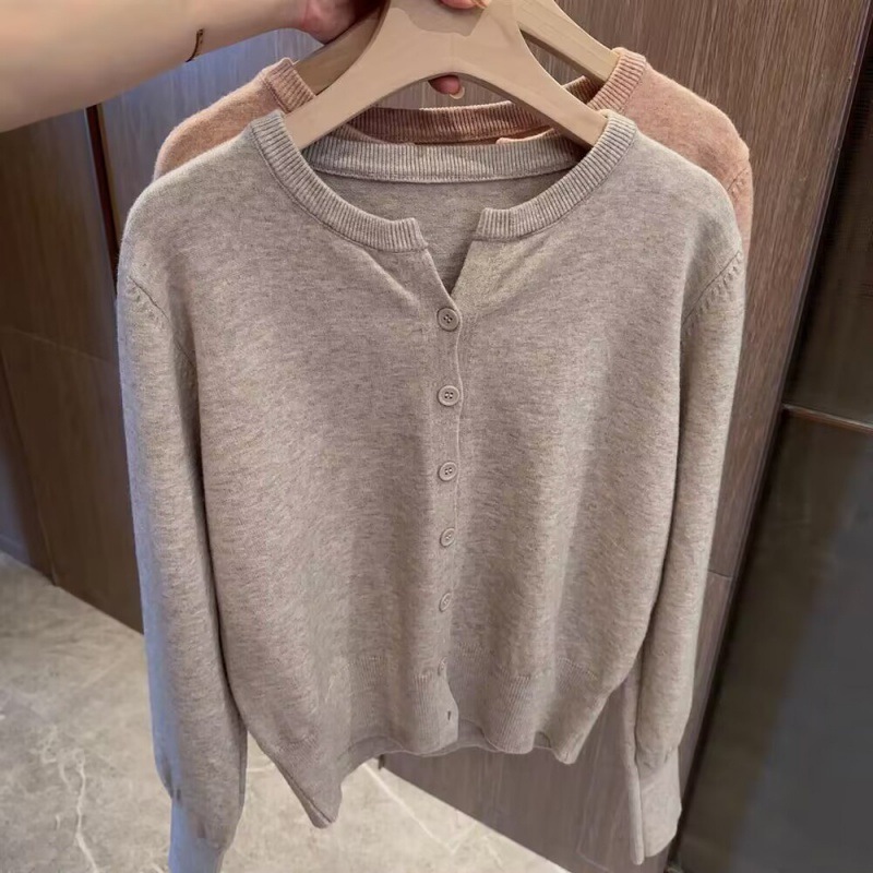 New Fashion Women's Thin Fleece Knit Loose Short Cashmere Sweater Round Neck Warm Korean Sle Casual Female Sweater Top Cloting