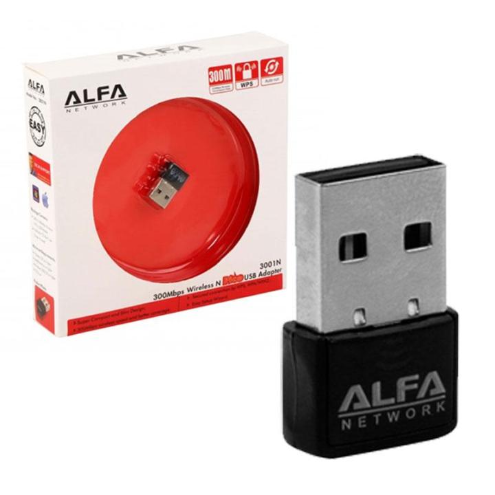 ALFA NETWORK 300Mbps Wireless N Pico USB Adapter - Compact & High Speed WiFi Dongle price in Pakistan