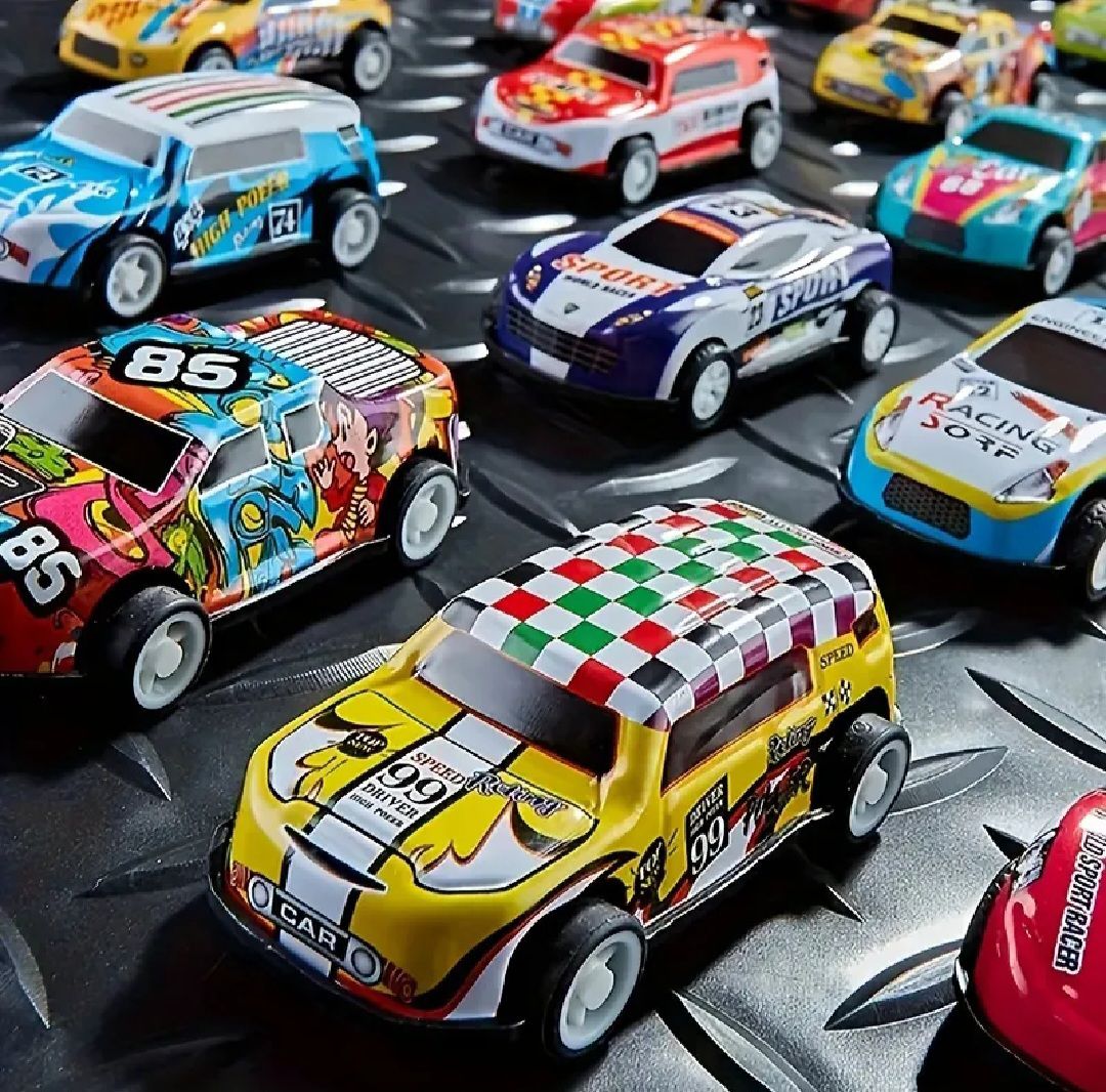 Alloy Car Model Diecasts Vehicle Toys For Kids Pull Back Metal Auto Racing Car Children Toy Gifts | Best Die Cast Cars | Best Gift For Children and Boys | Available in 12 Piece and 24 Piece Sets