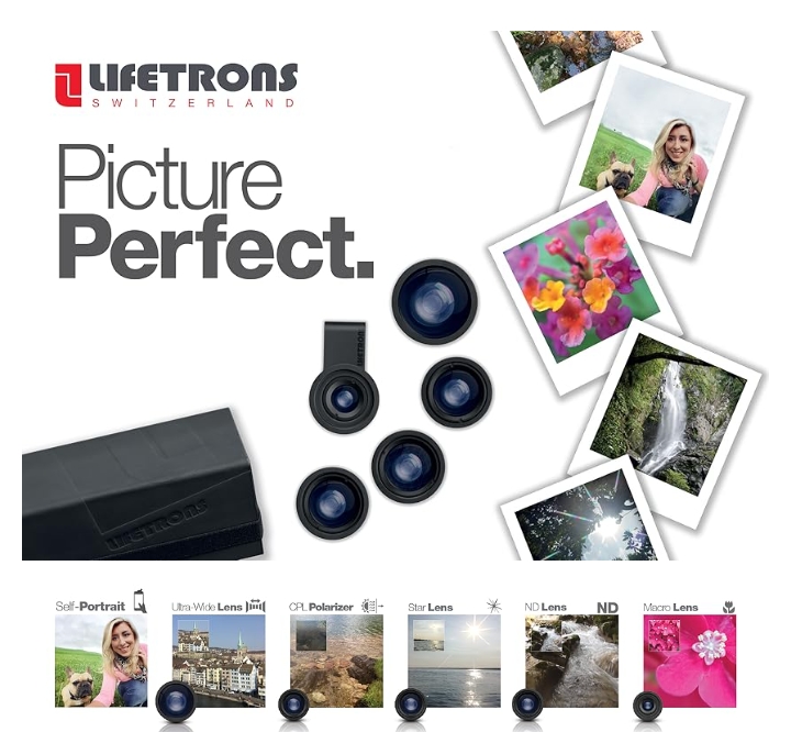 5 in 1 premium lens kit for mobile universal best camera lens kit