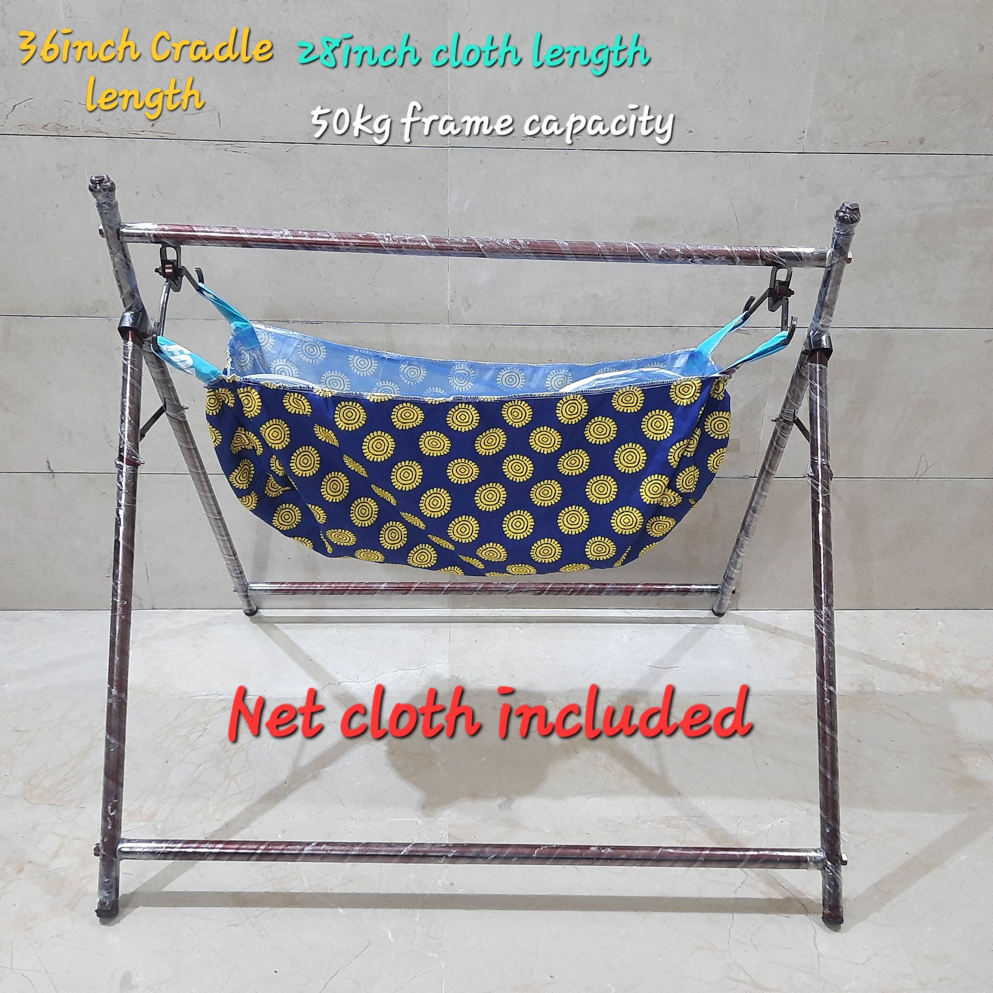baby cradle swing of metal