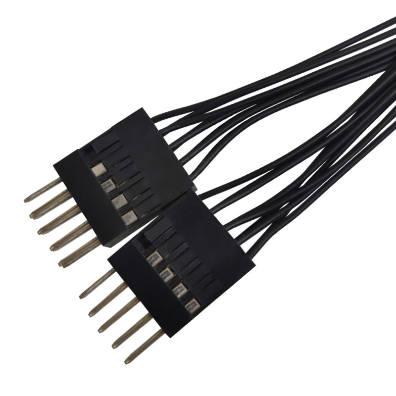 USB 9Pin Extension Splitter Cable 1 to 2 Motherboard Adapter USB2.0 9PIN Dual 9PIN Cord Interface Hub for PC Computer Cable