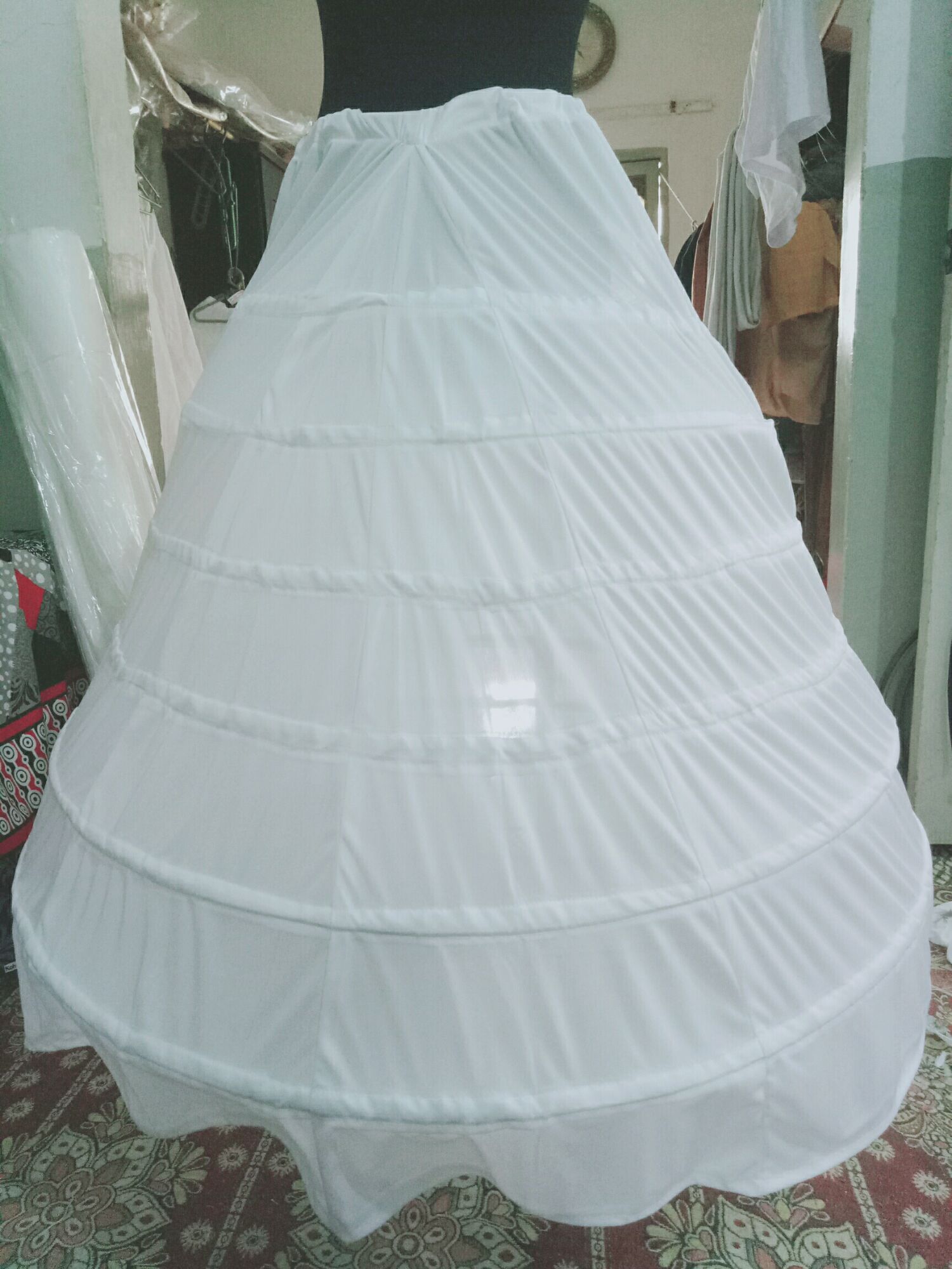 In Stock 1 Hoop Ball Gown Petticoat A-Line Wedding Bridal Underskirts  Crinoline Slip Evening Party Skirt | Shopee Malaysia