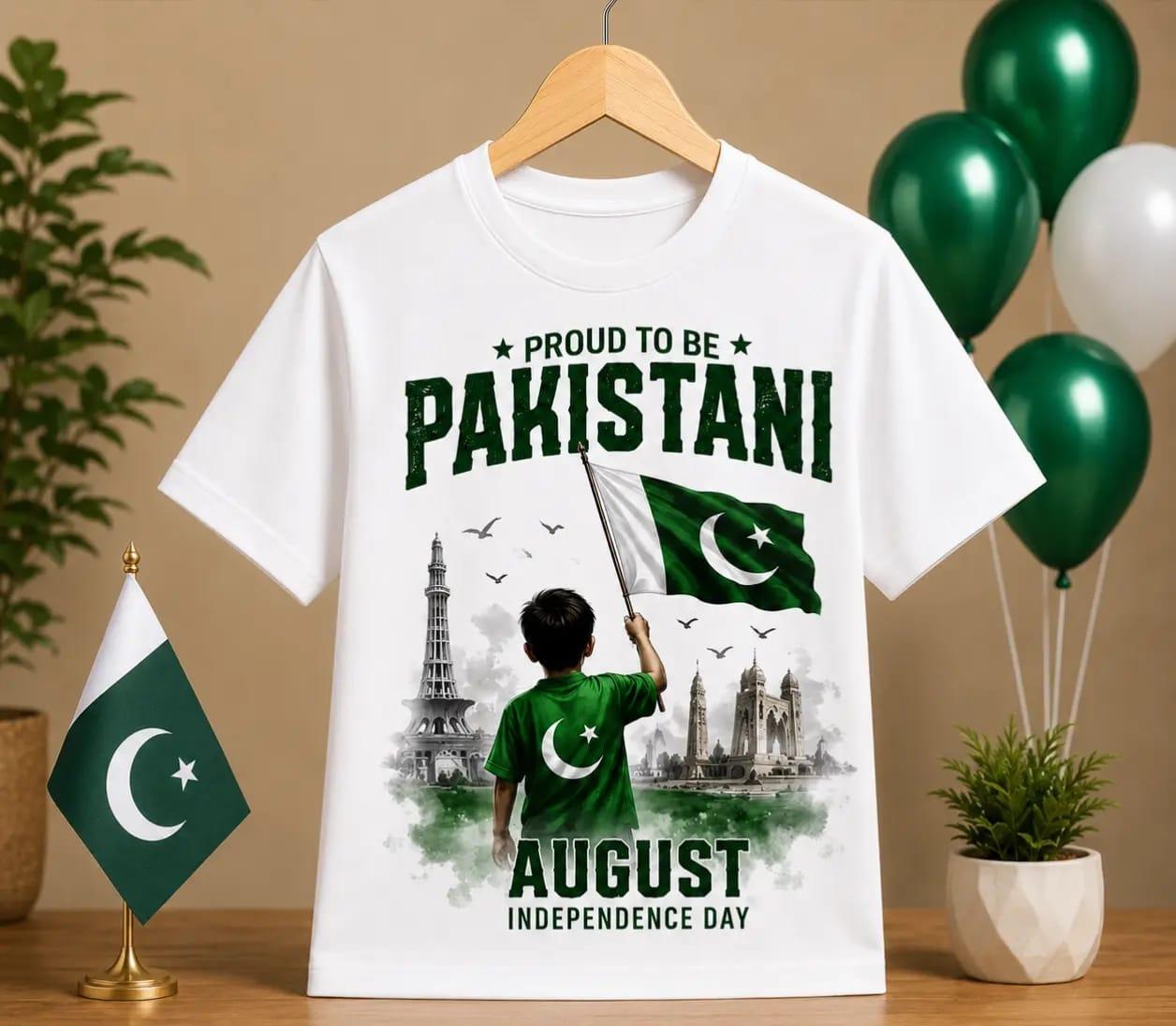 Customized T-Shirt with Your Picture & Name – Personalized Printed Shirt for Kids