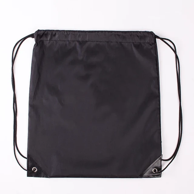 Waterproof Gym Bag Drawstring Sack Fitness Travel Outdoor Backpack DIY Daybag Shopping Bags Swimming Basketball Yoga Sports Bags