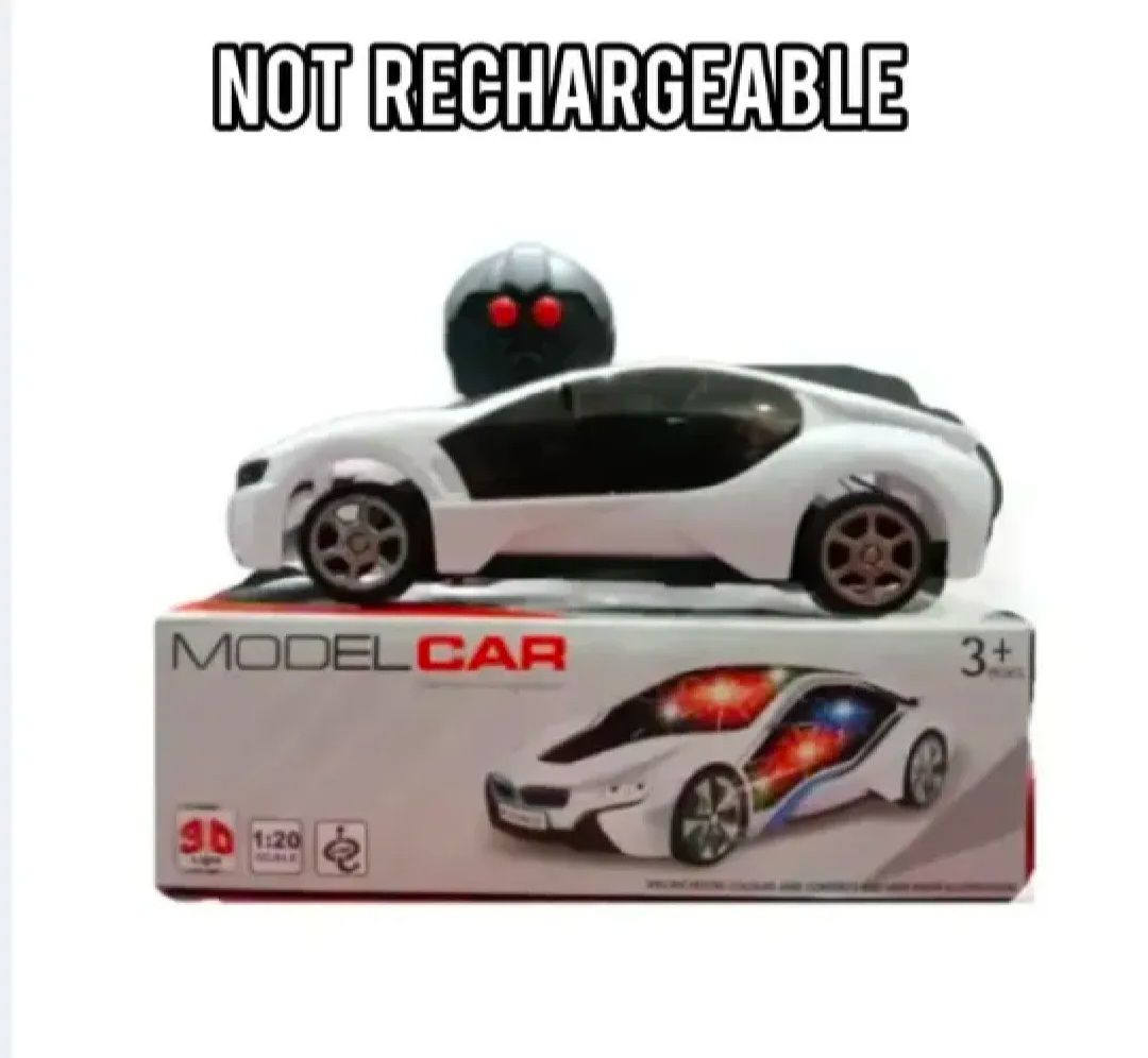 Speed Racing 1:20 RC Sports Car – Remote Control Drifting Model with Realistic Headlight & Exhaust Emulation, Rechargeable Battery & Cable, 2.4GHz Frequency for Smooth Control and High-Speed Performance. Perfect Gift Baby Birthdays, Kids Exams & Game