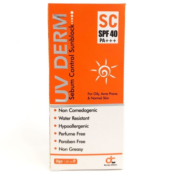 Derma Clinics Uv Derm Sc SPF40 Sunblock | Sun Care Product | 30g