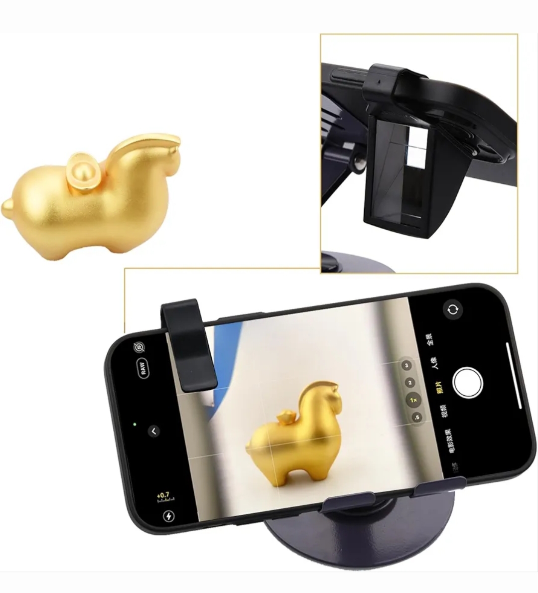 Camera Lens Smartphone Universal Right Angle Lens Clip 90 Degree Turning.