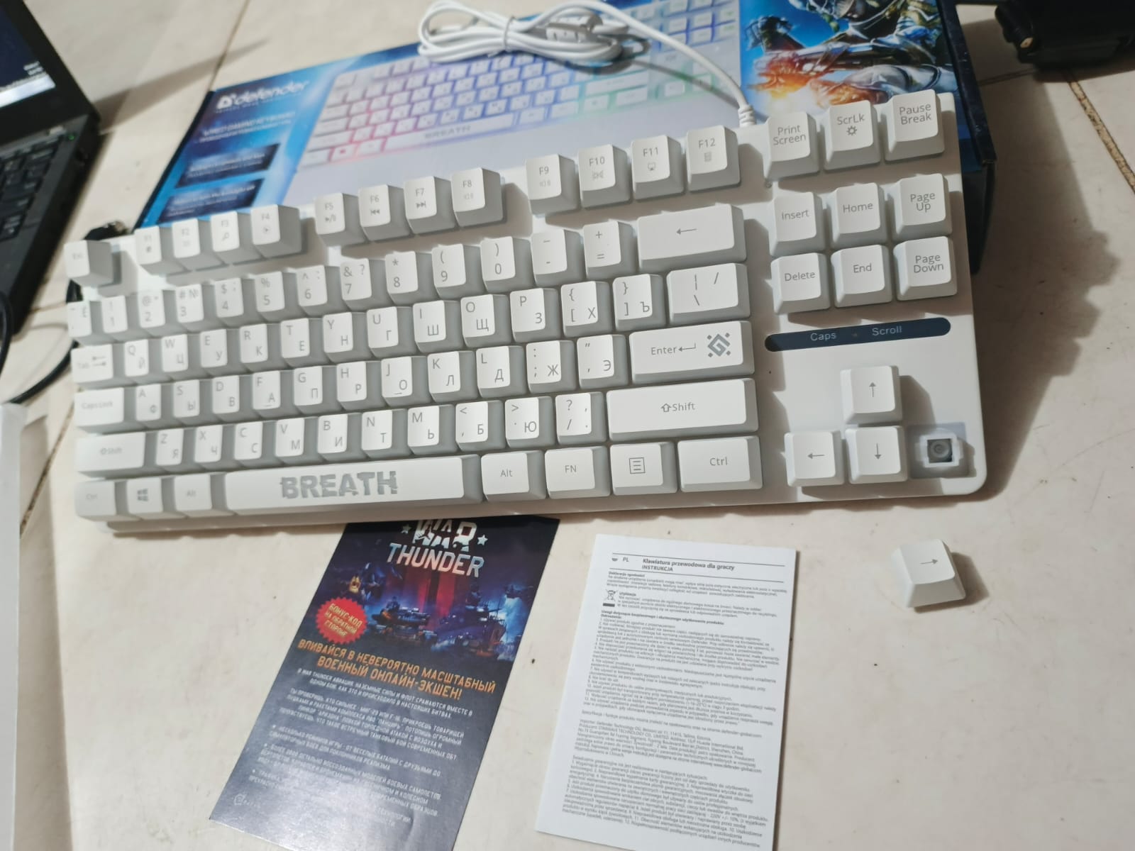 RGB Gaming Keyboard Semi Mechanical Feeling For PC Gaming Typing And Laptop With Cool LED Backlighting