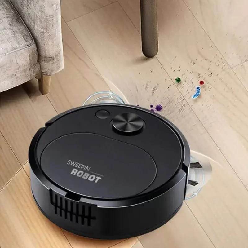 Vacuum Cleaner Sweeping Robot Mop Machine Smart Auto Robot Multifunctional Floor Cleaner Rechargeable Dry Wet Mop Sweeping Vacuum Cleaner For Household, Office