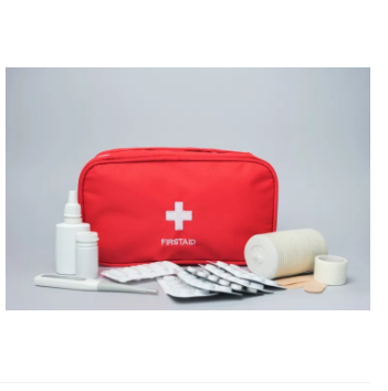 Mini Portable Medicine Bag | Travel First Aid Kit Organizer & Emergency Medical Storage Pouch for Home, Camping & Hiking