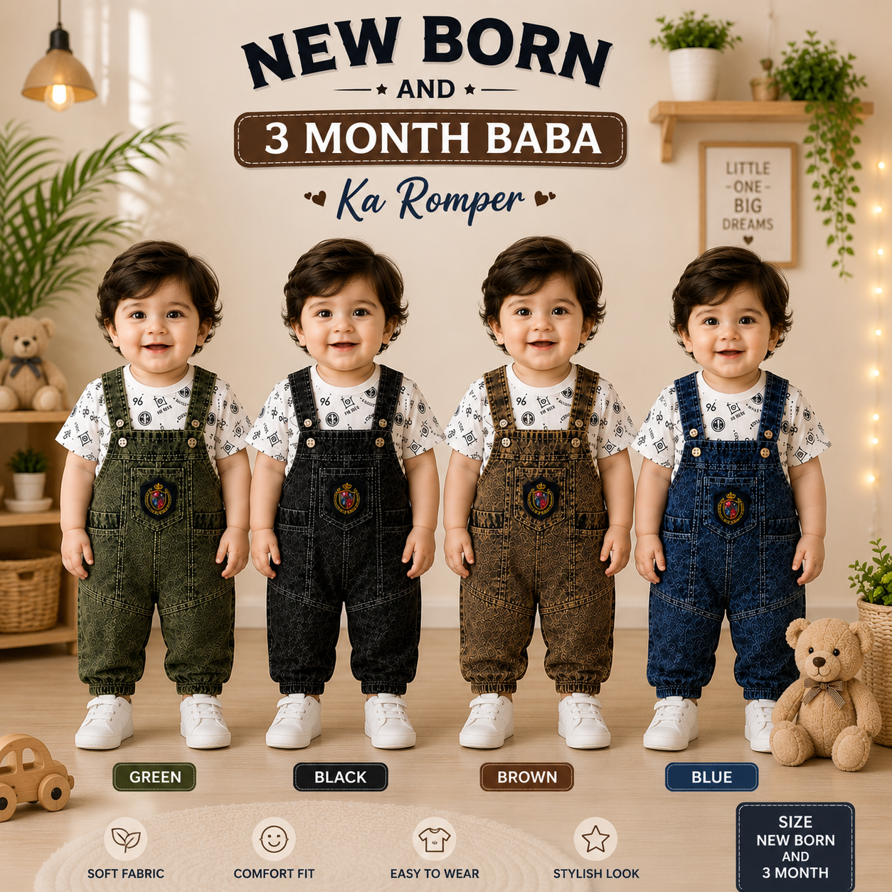 New Born Baby Romper suits/new born baby Romper suite half Sleeves