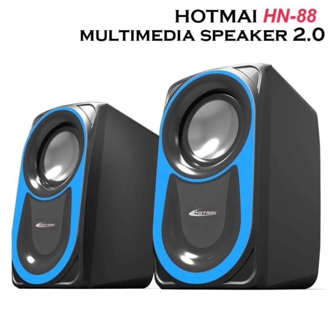 Hotmai HN 88 2.0 Multimedia Speaker Support PC / Phone / Laptop SB Computer Multimedia Speaker Hotmai HN88/LT88