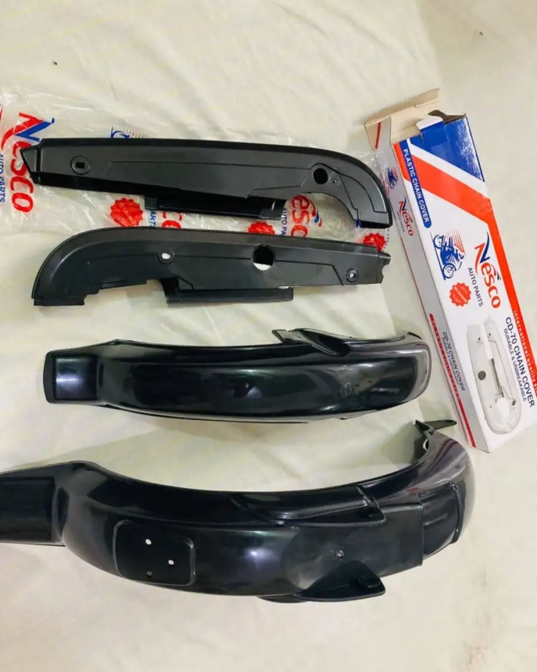 Plastic Chain cover And motor guard set For CD70 chaina 70cc