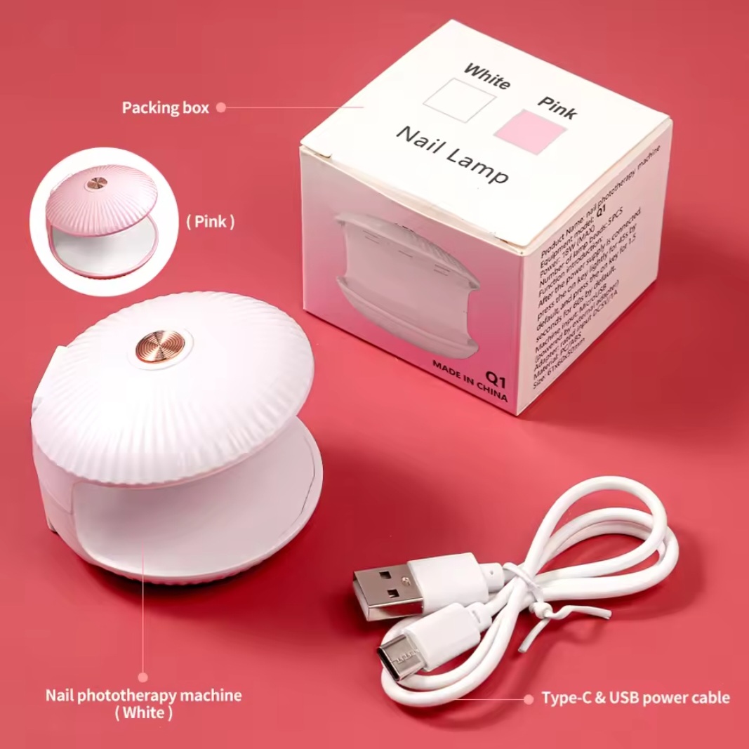 Portable Handheld Mini Nail Lamp For Gel Polish Quick Dry Flashlight Pen USB Nail Dryer Machine UV LED Nail Lamp