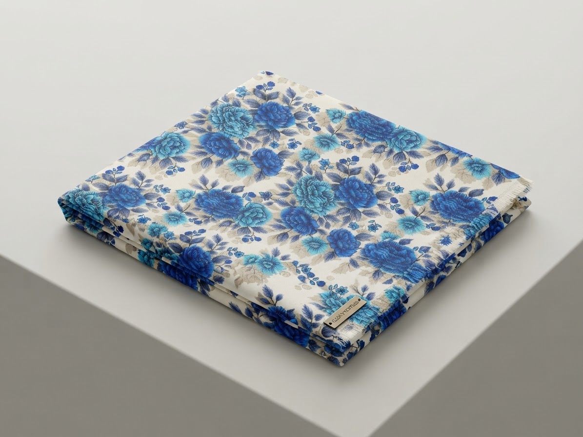 flowers printed mixed stuff Polo cotton suits