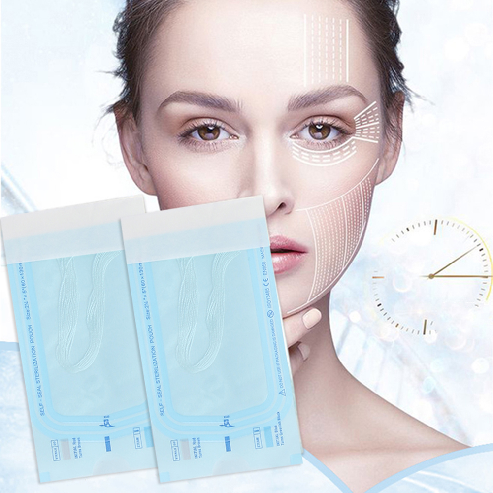 Anti-wrinkle Gold Protein Line No Needle Collagen Face Lifting Thread Absorbable Firming Anti-Aging Fade Fine Line