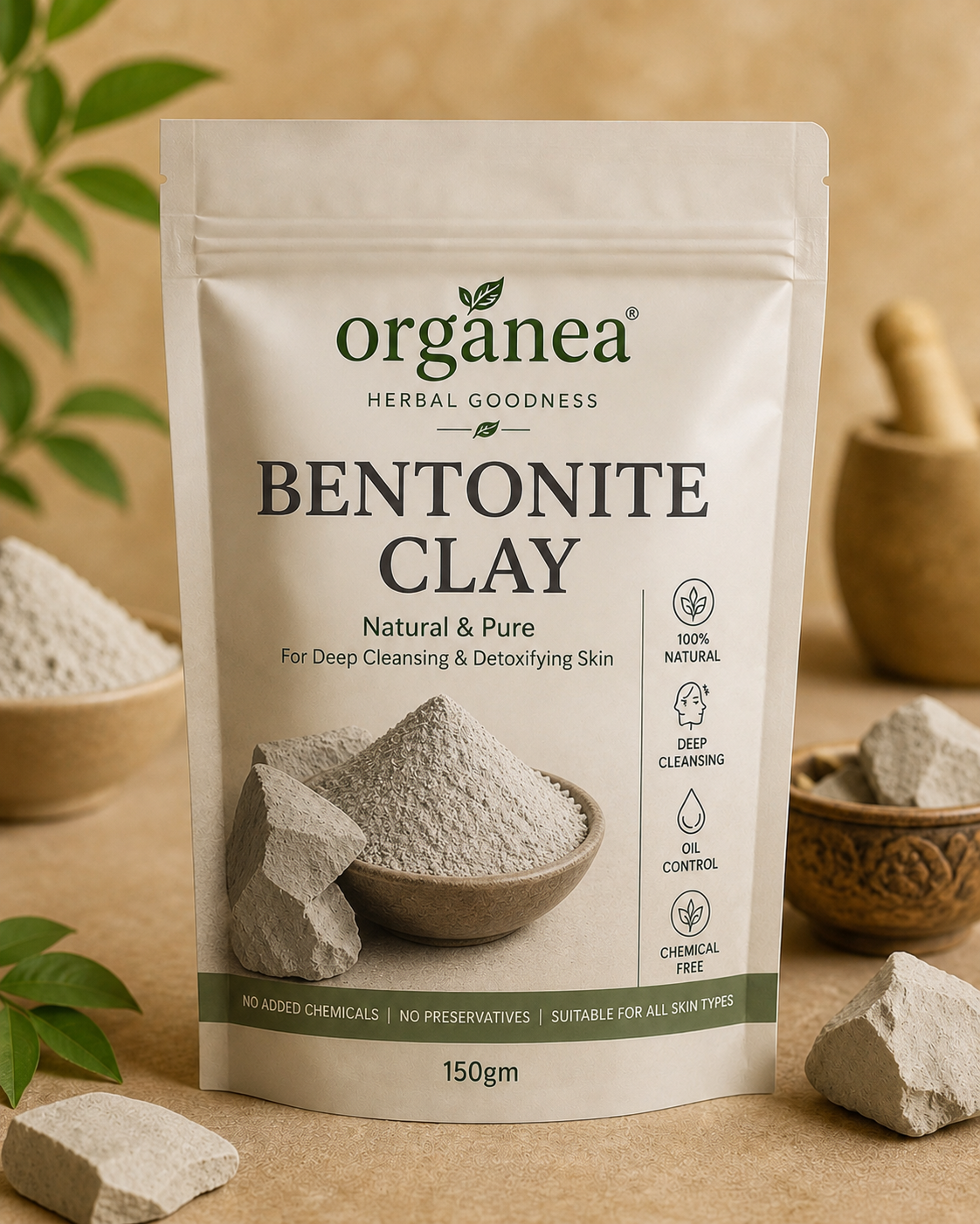 Bentonite Clay Powder – Natural Skin Care Solution