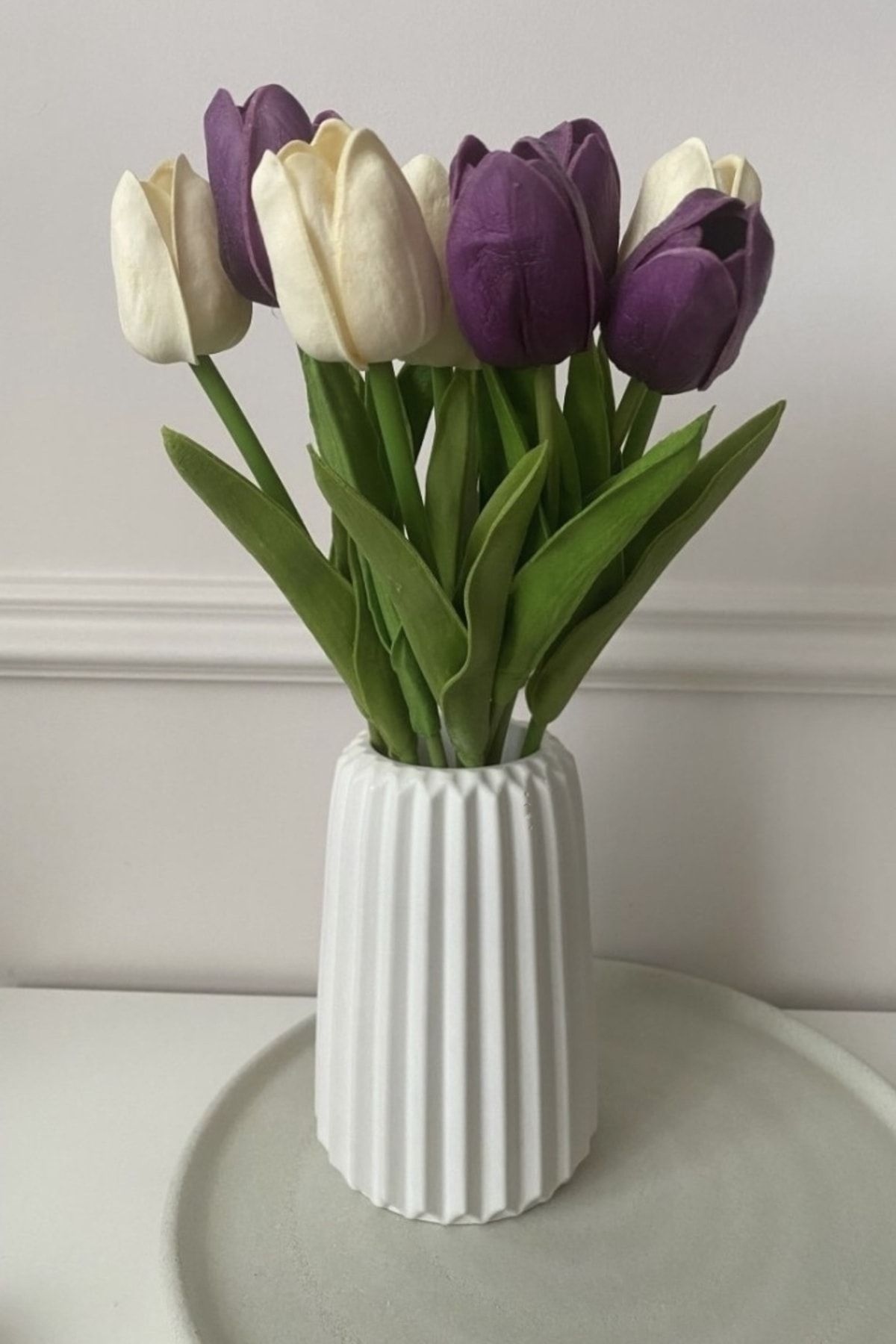 Flower vase, vase for home decor, concrete vase, handmade