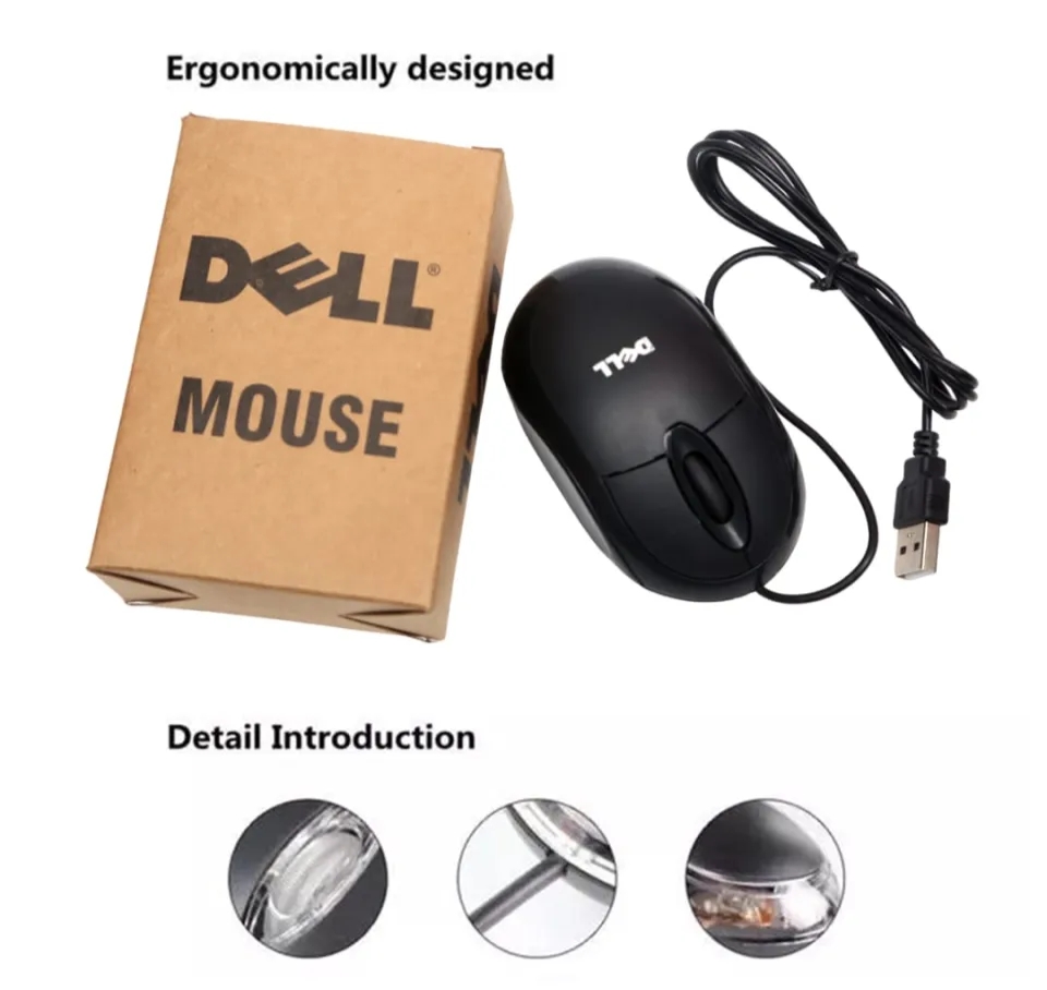 dell mouse optical | basic for office, home, gaming price in Pakistan
