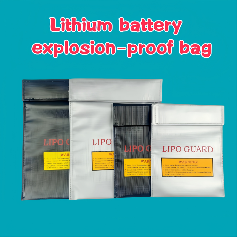 Fireproof Bag, Lithium Battery, Explosion-Proof Bag, Protective Bag, Charging Flame Retardant, Safe, 18x23cm, 30x23cm
