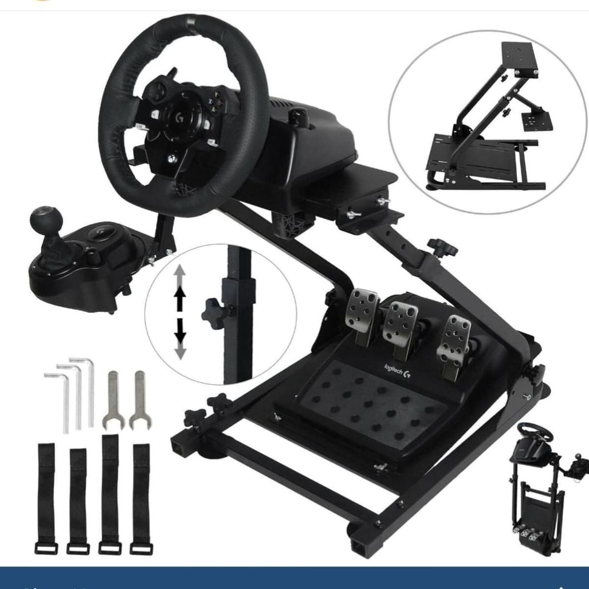 Steering Wheel Stand for Logitech G920/G25/G27/G29/G923 Wheel , Driving Gaming Siimulator Racing Rig , Pedal & Shifters Not Included.: Buy Best Prices in Pakistan Daraz.pk