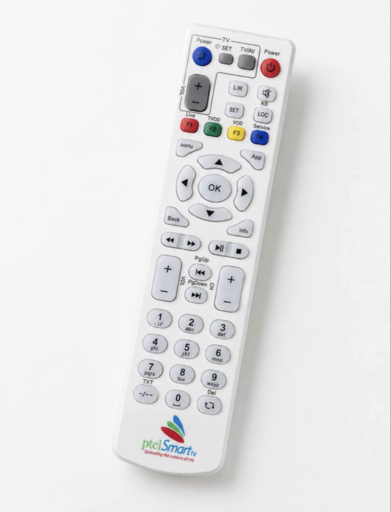 PTCL Smart Tv Box Remote Control With Learning Function | Free Shipping.