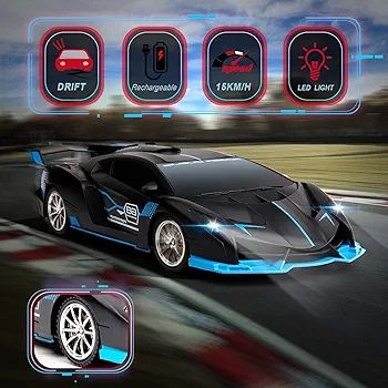 Bonzer Car 1:16 Racing Reality RC Car ( Cell Operated ) Full Function