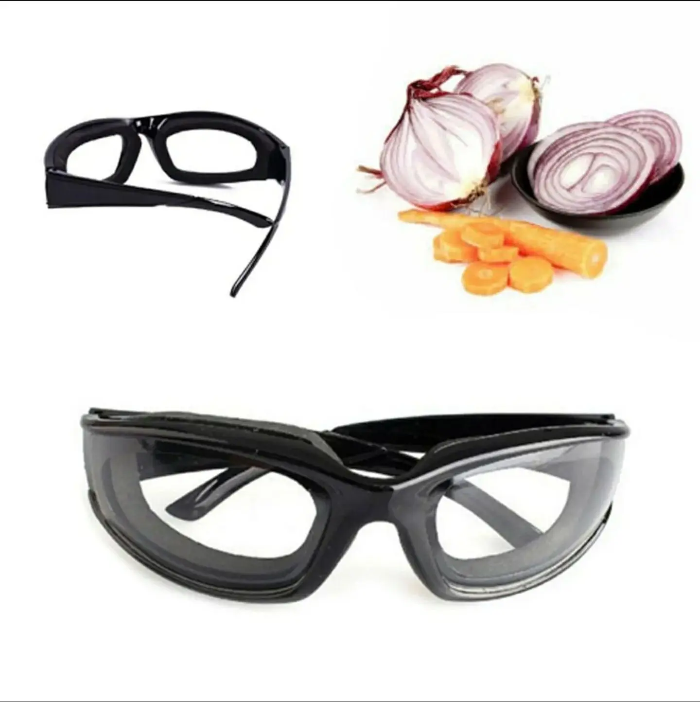 Kitchen Onion Goggles Anti-Tear Cutting Chopping Eye Protect Glasses NEW