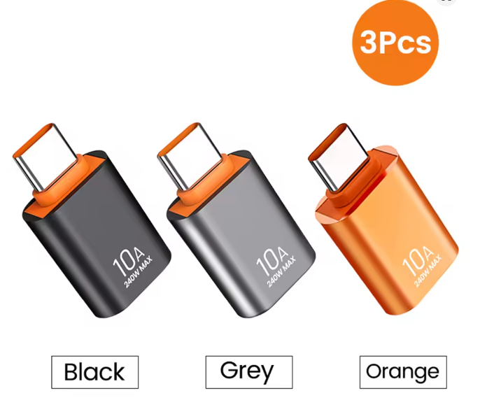 3 PCS c to USB