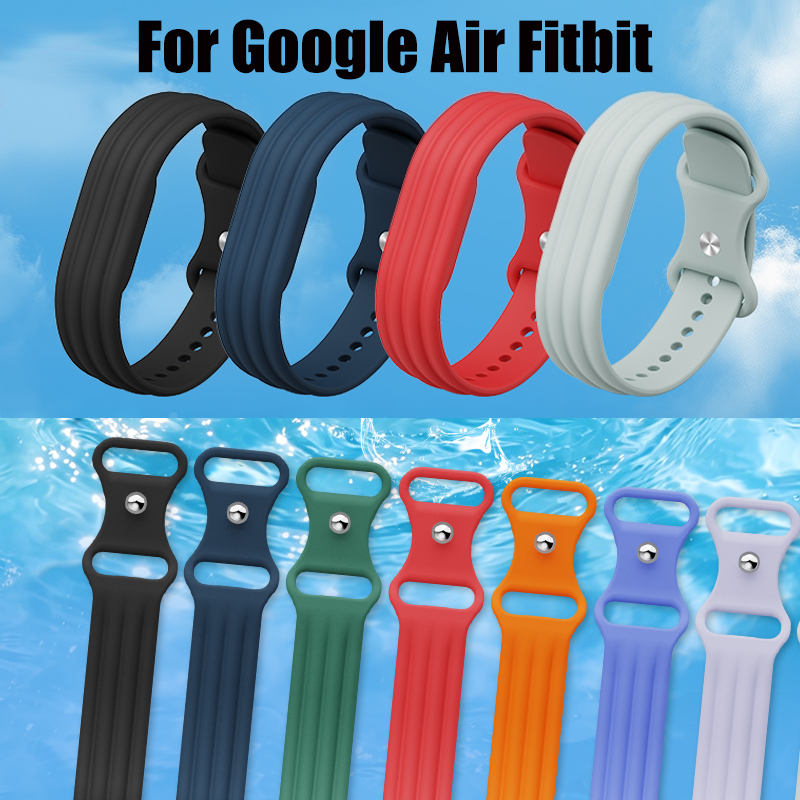 Silicone Replacement Band For Google  Air Bracelet Loop Sport Watch Strap Adjustable Breathable Wristband For  Air