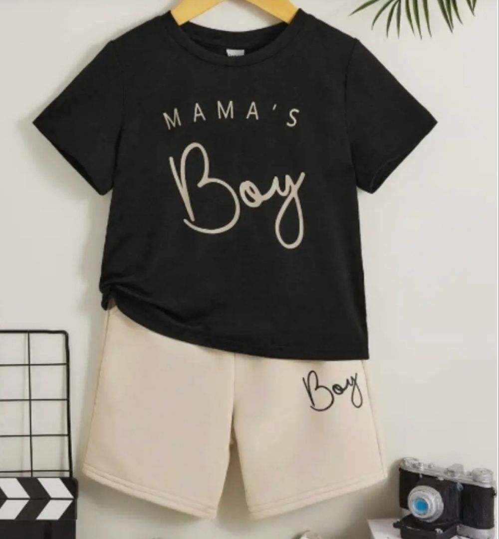 T shirt And Short Pant For Kids Baby Boys And Baby Girls Round Neck Short Sleeve Tee Tops Clothes Sets Dresses Outfit