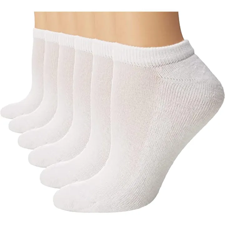 White Cotton Half/Cut Ankle socks for Mens & Women - Premium Quality & Comfortable Ankle socks for school and casual wear Unisex - Pack of 1,2,3 Socks Black & White