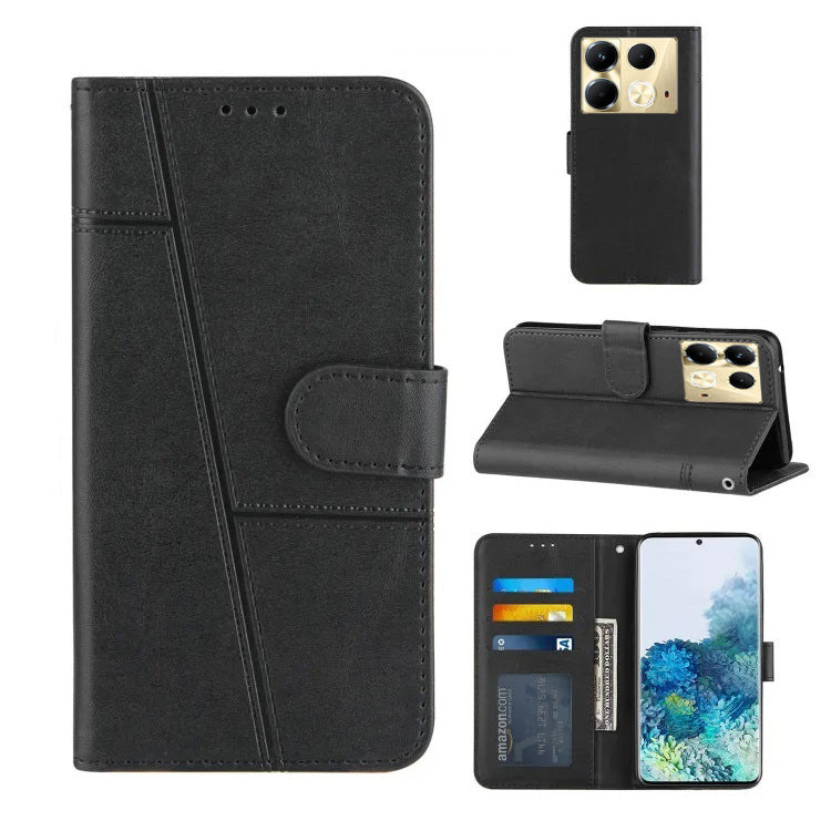 infinix note 40 book cover with multi card pocket's