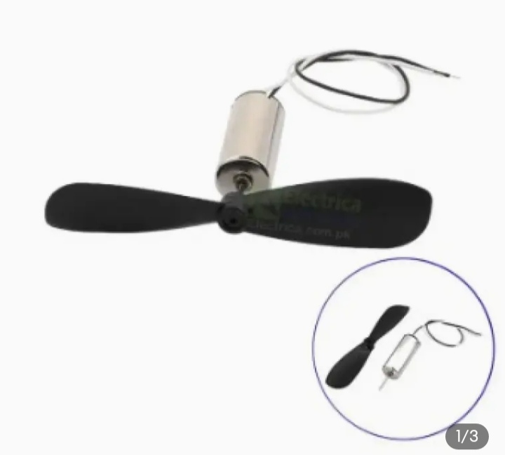 Set of 1(PCS/ 1Pair) Micro 3V to 9V DC Helicopter /Drone Coreless Moter