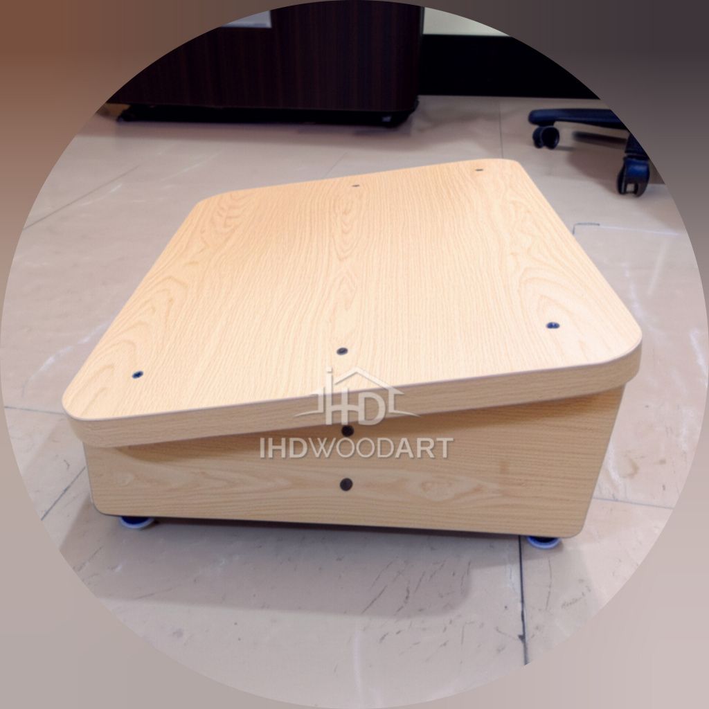Footrest for Office & Home Under Desk Wooden Foot Rest Foot stool