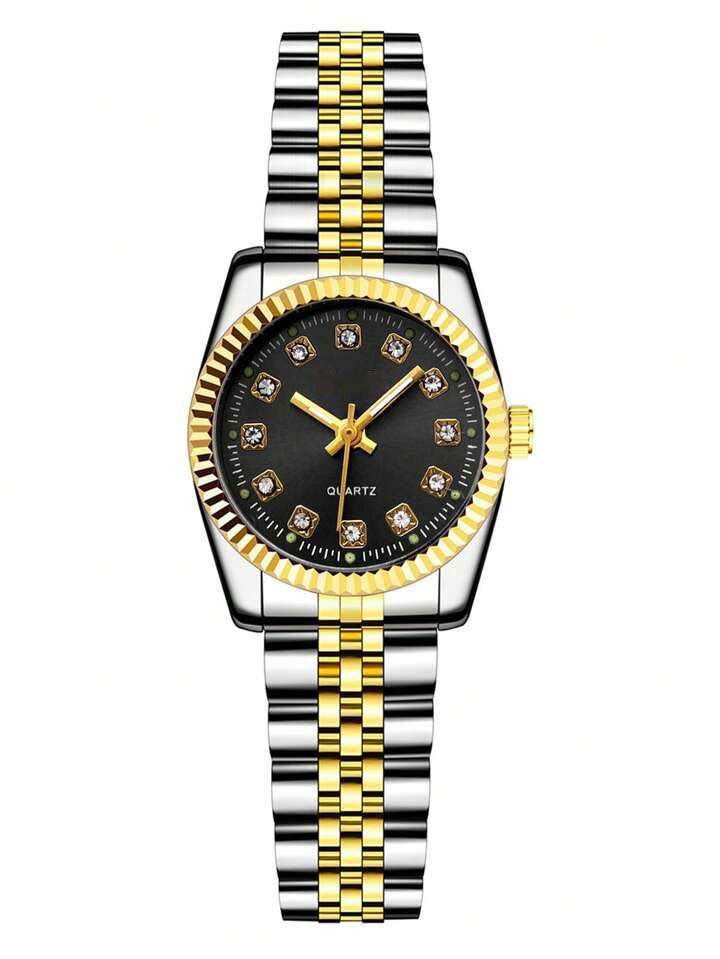 Luxurious Ladies Golden Fashion Watch 100% Imported Quality Classical Collection Fashion Watch for Girl's