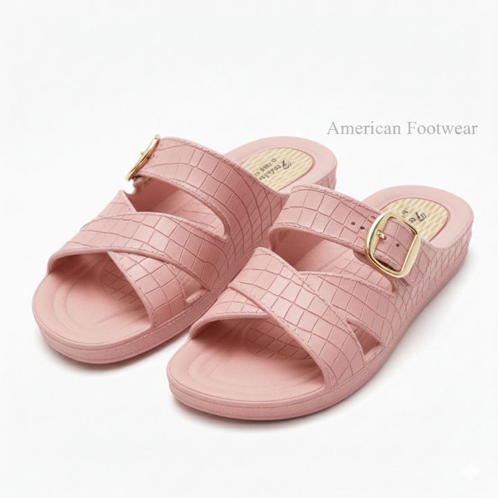 Ladies Nylon Home Slippers – Soft Comfortable Lightweight Indoor House Chappal for Women – Anti-Slip Durable Daily Wear Footwear