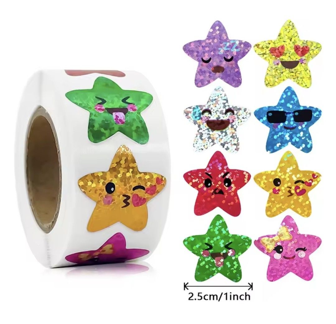 100 Pieces 25mm KIDS REWARD STICKERS Word Motivational Stickers For School Teacher Kids Student Stationery Stickers Kids
