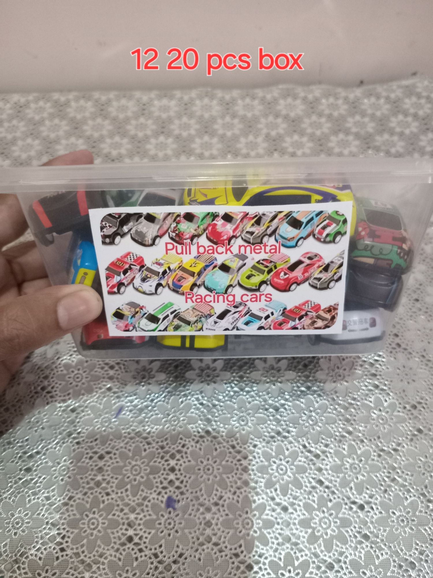 50pcs Alloy Mini Pull Back Toy Car, Pull Back Car Toy Set, Mini Racing Vehicle Toy Model, Nice Birthday Gift for Kids box pack