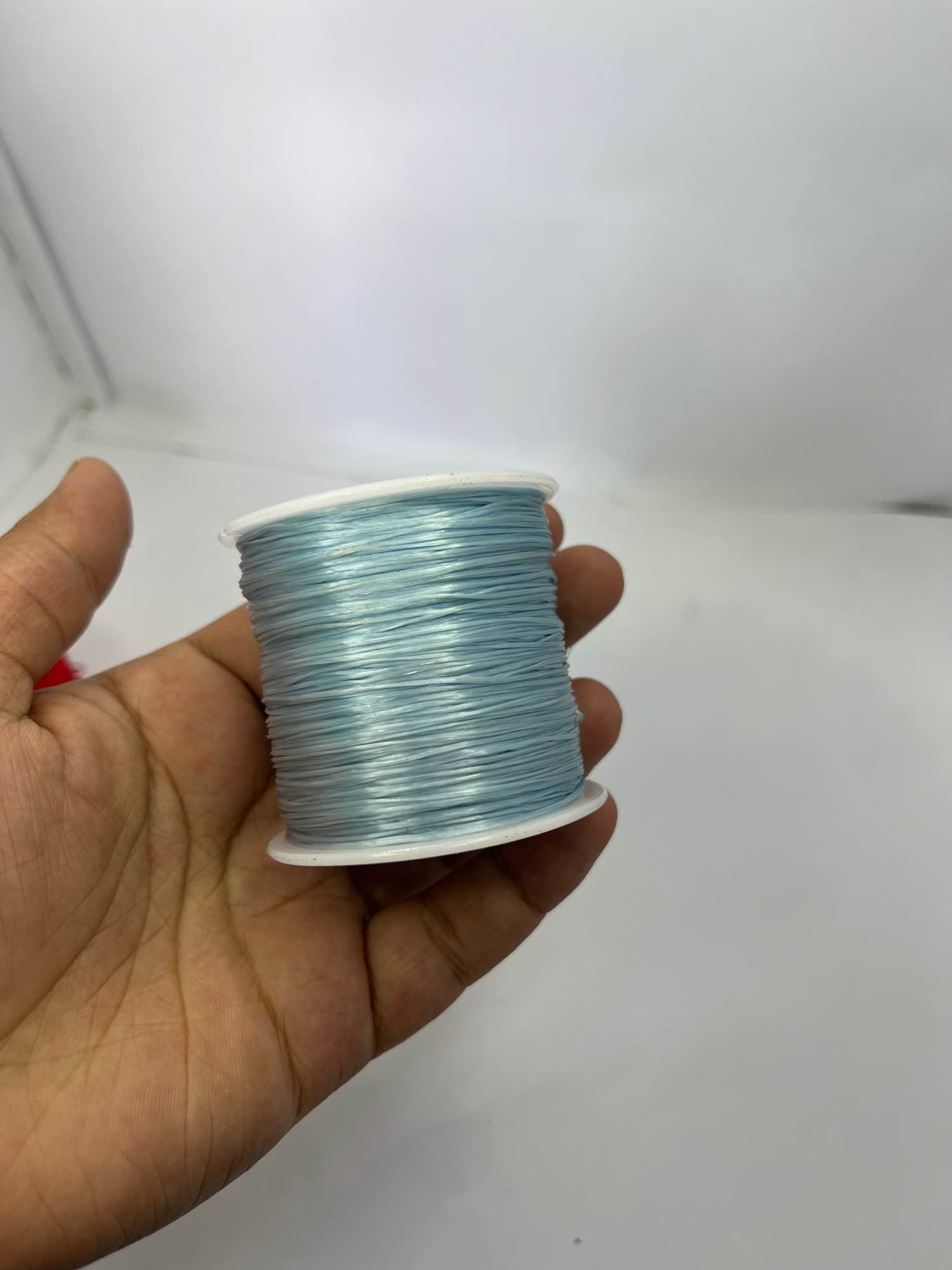 Stretchable Thread For Jewlery Making Nylon Thread For Bracelet Making Elastic String For Beading Jewelry Cord, Elastic Bracelet Rope Crystal Beading Cords  High-Quality Crystal Bead String / 5 yard (5 gazh).